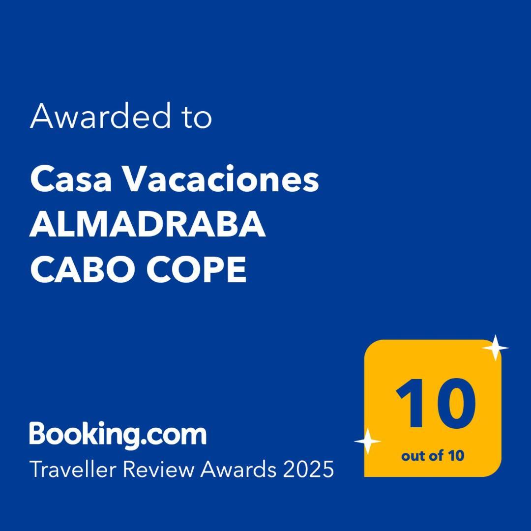 Casa Vacaciones Almadraba Cabo Cope Villa Águilas Dış mekan fotoğraf